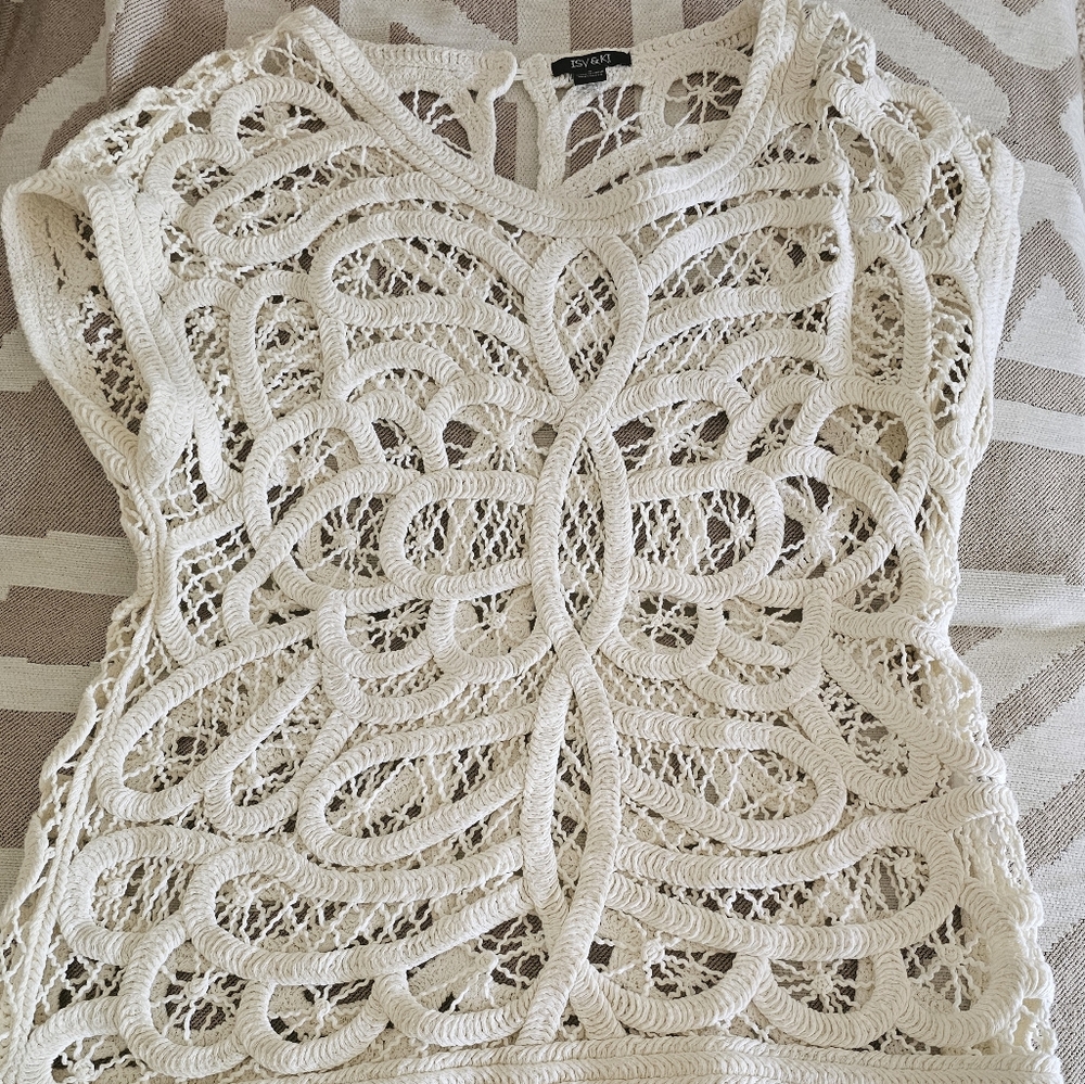 Anthropologie Isy & Ki Crochet Top View 2